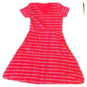 Organic cotton Svaha dress with computer code